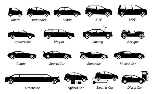 category list of cars